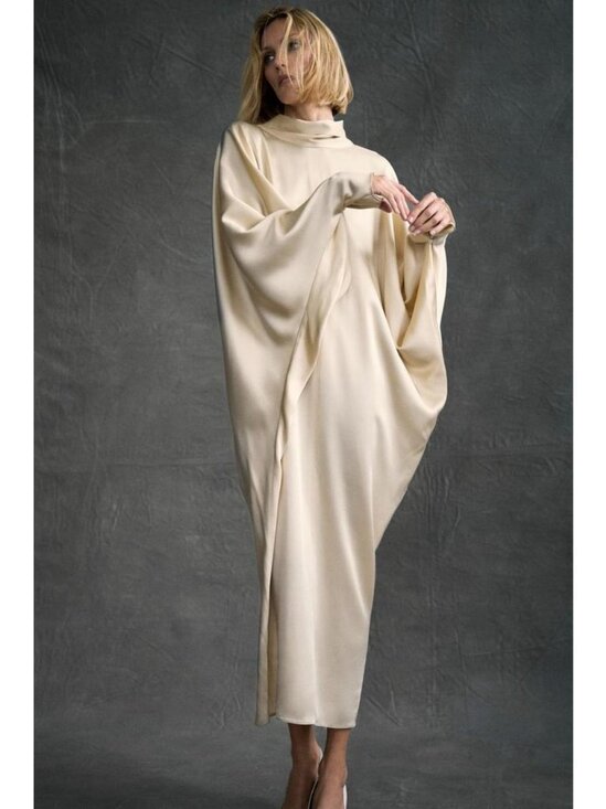 ZARA SATIN EFFECT TUNIC ZW COLLECTION LIMITED EDITION - Picture 2 of 5